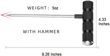 Load image into Gallery viewer, Stainless Steel T-Handle Fish Spike Tool for Fishing, Ike Jime, Pelagic Angler Accessory,Heavy Duty and Rust Resistant
